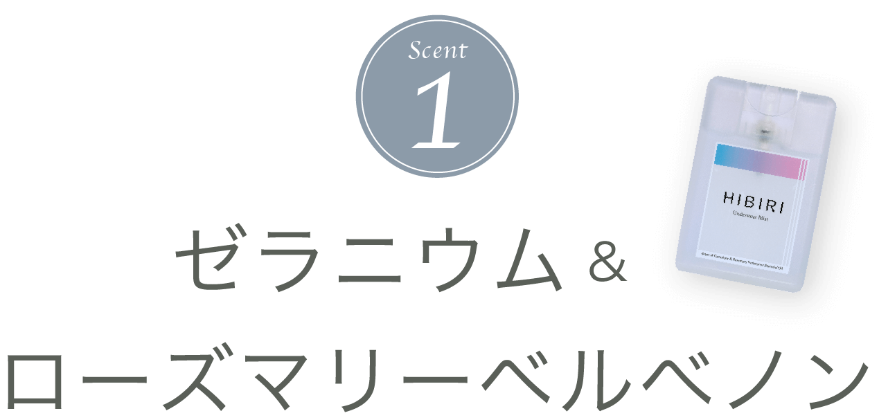 ゼラニウム&ローズマリーベルべノン